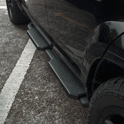 ZHOUS style side steps installed on Land Rover Defender 110