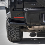 Gloss Black Rear Bumper Corner Covers - Defender 90/110