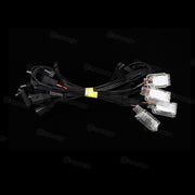 10-color LED ambient light kit installed in Land Rover Defender