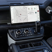 13.3 inch touch screen upgrade installed in Land Rover Defender