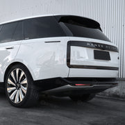 Carbon fiber front grille installed on Range Rover L460