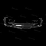 Range Rover L460 Rear Diffuser - Carbon Fiber - Bumper Lip Spoiler