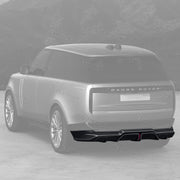 Range Rover L460 Rear Diffuser - Carbon Fiber - Bumper Lip Spoiler