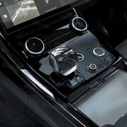 Crystal gear shift knob installed in Range Rover L460