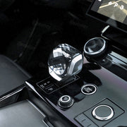 Crystal gear shift knob installed in Range Rover L460