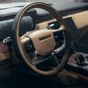 Genuine Land Rover SV steering wheel installed in Range Rover L460