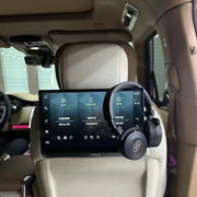 11.4 inch rear seat entertainment screen installed in Range Rover